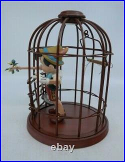 WDCC Pinocchio I'LL NEVER LIE AGAIN Pinocchio in Cage MIB with COA