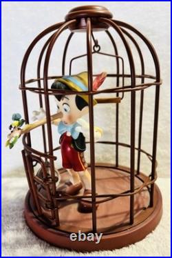 WDCC Pinocchio In Cage I'll Never Lie Again withBox & Sealed COA-Disney Classics