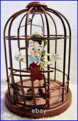 WDCC Pinocchio In Cage I'll Never Lie Again withBox & Sealed COA-Disney Classics