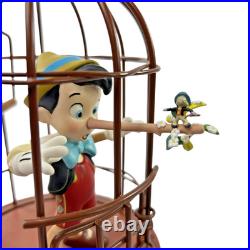 WDCC Pinocchio & Jiminy Cricket I'LL NEVER LIE AGAIN Box COA Model Sheet REPAIR