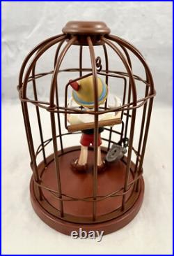 WDCC Pinocchio & Jiminy Cricket I'll Never Lie Again. With Box COA Model Sheet