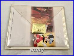 WDCC Pinocchio & Jiminy Cricket I'll Never Lie Again. With Box COA Model Sheet