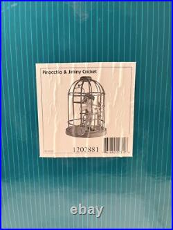 WDCC Pinocchio & Jiminy Cricket I'll Never Lie Again. With Box COA Model Sheet