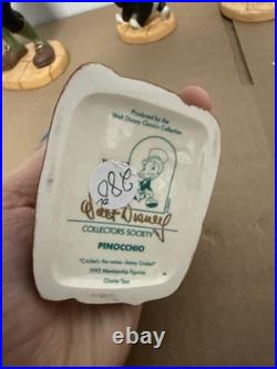 WDCC Pinocchio's Good-bye Father Geppetto Good-bye Son, Figaro, & Jiminy