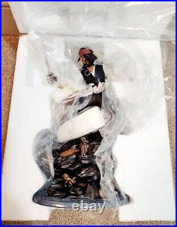 WDCC Pirates of the Caribbean Captain Jack Sparrow Swashbuckling Scoundrel New