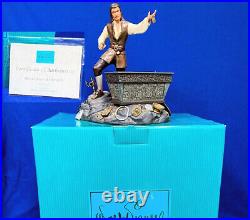 WDCC Pirates of the Caribbean Will Turner Treasure Chest Bloodstained Bravado