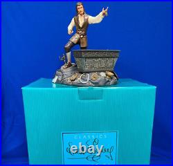WDCC Pirates of the Caribbean Will Turner Treasure Chest Bloodstained Bravado