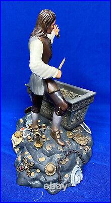 WDCC Pirates of the Caribbean Will Turner Treasure Chest Bloodstained Bravado