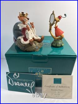 WDCC Prince John Preening & Sir Hiss From Robin Hood WithCOA & Box