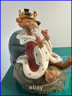 WDCC Prince John Preening & Sir Hiss From Robin Hood WithCOA & Box