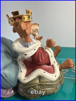 WDCC Prince John Preening & Sir Hiss From Robin Hood WithCOA & Box