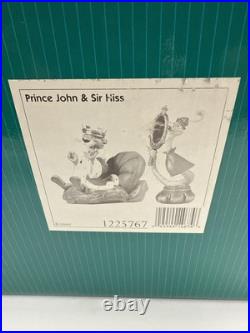 WDCC Prince John Preening & Sir Hiss From Robin Hood WithCOA & Box