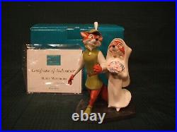 WDCC Robin Hood & Maid Marian Merry Matrimony + Box & COA