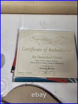 WDCC SLEEPING BEAUTY AN UNINVITED GUEST BRAND NEW Limited Edition 807/1000