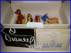 WDCC SMALL WORLD Germany Doll & Dachshund Dog NEW in Box SWEET Figurine