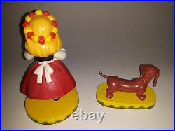 WDCC SMALL WORLD Germany Doll & Dachshund Dog NEW in Box SWEET Figurine