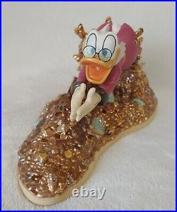 WDCC Scrooge McDuck A Pool Of Riches Walt Disney Classics Figurine +Box/COA Rare