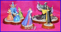 WDCC Sleeping Beauty Figurine Set Christening Scene An Uninvited Guest 608/1000