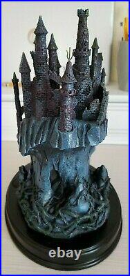 WDCC Sleeping Beauty Maleficent's Castle Forbidden Fortress + Box & COA