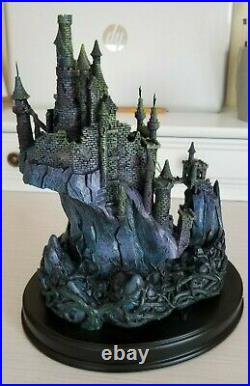 WDCC Sleeping Beauty Maleficent's Castle Forbidden Fortress + Box & COA