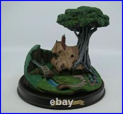 WDCC Sleeping Beauty WOODCUTTER'S COTTAGE Enchanted Places with Box & COA