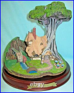 WDCC Sleeping Beauty Woodcutter's Cottage & Briar Rose Olszewski Miniature MIB
