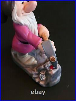 WDCC Snow White Grumpy. Rare piece. With a Shovel or a Pick. 5x5