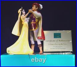 WDCC Snow White & Prince A Dance Among The Stars Figurine Original box and COA