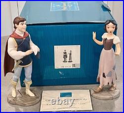 WDCC Snow White & Prince I'm Wishing for the One I Love Figurines withCOA WDCC Snow White & Prince I'm Wishing for the One I Love Figurines withCOA