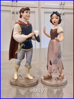 WDCC Snow White & Prince I'm Wishing for the One I Love Figurines withCOA WDCC Snow White & Prince I'm Wishing for the One I Love Figurines withCOA