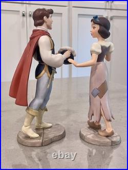 WDCC Snow White & Prince I'm Wishing for the One I Love Figurines withCOA
