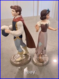 WDCC Snow White & Prince I'm Wishing for the One I Love Figurines withCOA