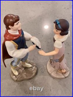 WDCC Snow White & Prince I'm Wishing for the One I Love Figurines withCOA