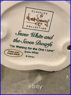 WDCC Snow White & Prince I'm Wishing for the One I Love Figurines withCOA WDCC Snow White & Prince I'm Wishing for the One I Love Figurines withCOA