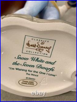 WDCC Snow White & Prince I'm Wishing for the One I Love Figurines withCOA WDCC Snow White & Prince I'm Wishing for the One I Love Figurines withCOA