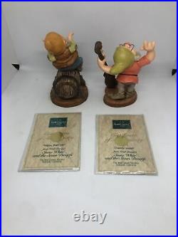 WDCC Snow White Seven Dwarf's 7 piece set With COA