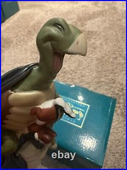 WDCC Snow White Turtle with Chipmunk Ticklish Turtle NIB& COA