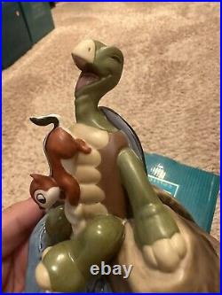 WDCC Snow White Turtle with Chipmunk Ticklish Turtle NIB& COA