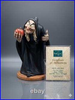 WDCC Snow White Witch Take The Apple Dearie Figurine Brand New In Box Sealed COA