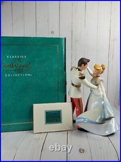 WDCC So This Is Love Cinderella and Prince Charming in Original Box withCOA