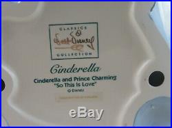 WDCC So This is Love Disney's Cinderella and Prince Charming in Box with COA