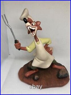 WDCC Song Of The South Brer Fox Brer Rabbit Cooking Up A Plan + BOX/COA Disney