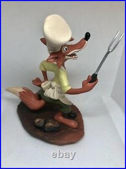 WDCC Song Of The South Brer Fox Brer Rabbit Cooking Up A Plan + BOX/COA Disney