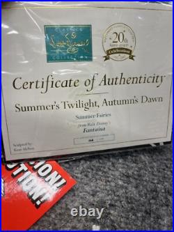 WDCC Summer's Twilight, Autumn's Dawn Summer Fairies from Fantasia 486/500