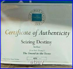 WDCC Sword in the Stone'Seizing Destiny' Limited Edition of 1,963 (NEW)