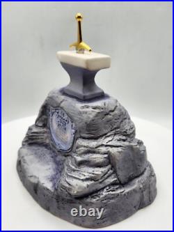 WDCC Sword in the Stone Who So Pulled COA and BOX Limited Rare Early 20/700
