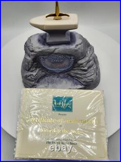 WDCC Sword in the Stone Who So Pulled COA and BOX Limited Rare Early 20/700