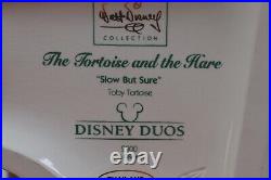 WDCC TORTOISE (SLOW, BUT SURE) & HARE (THE BLUE STREAK) #1297737 WithBOX NO COA