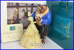 WDCC Tale As Old As Time BEAUTY AND THE BEAST NIB Sculpture with COA Walt Disney