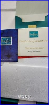 WDCC Tale as Old as Time Beauty and the Beast Walt Disney Classics Collection